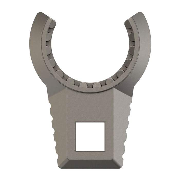 Real Avid AVMFDRBNW Master -Fit Delta Ring Barrel Nut Wrench Titanium/Stainless Steel for AR-Platform