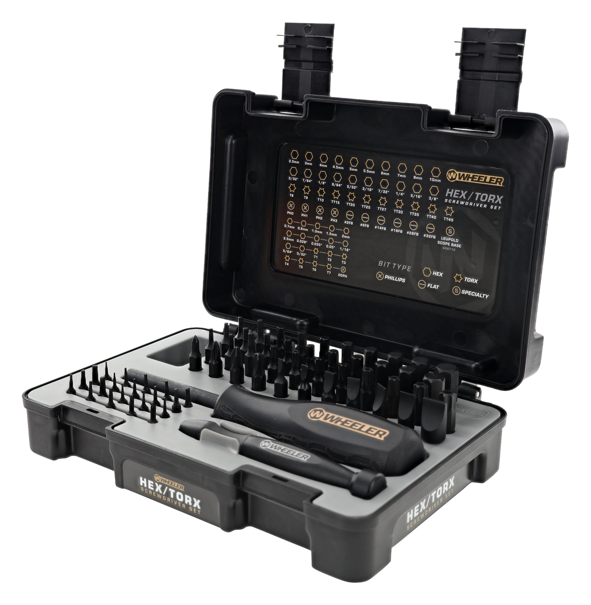 Wheeler 4001007 Hex-Torx Screwdriver Set 65 Pieces - 4001007 - 661120747048