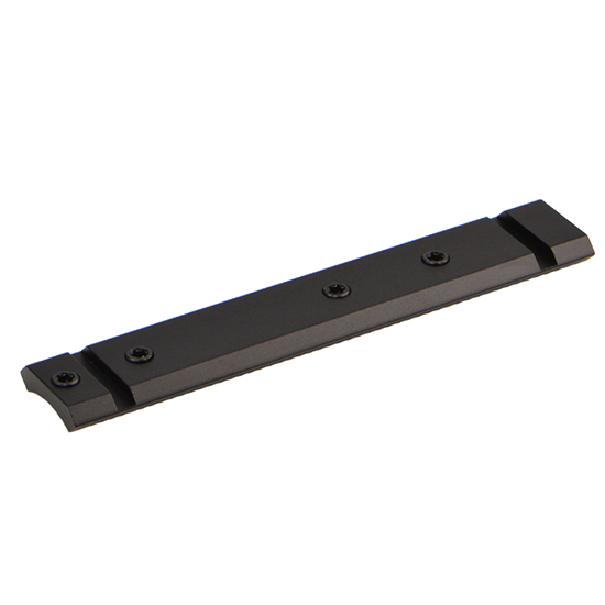 Warne War Base Rem 7400 7600 Alum Matte Weaver Style Mount for Remington 7400 7600 Benelli SBE II
