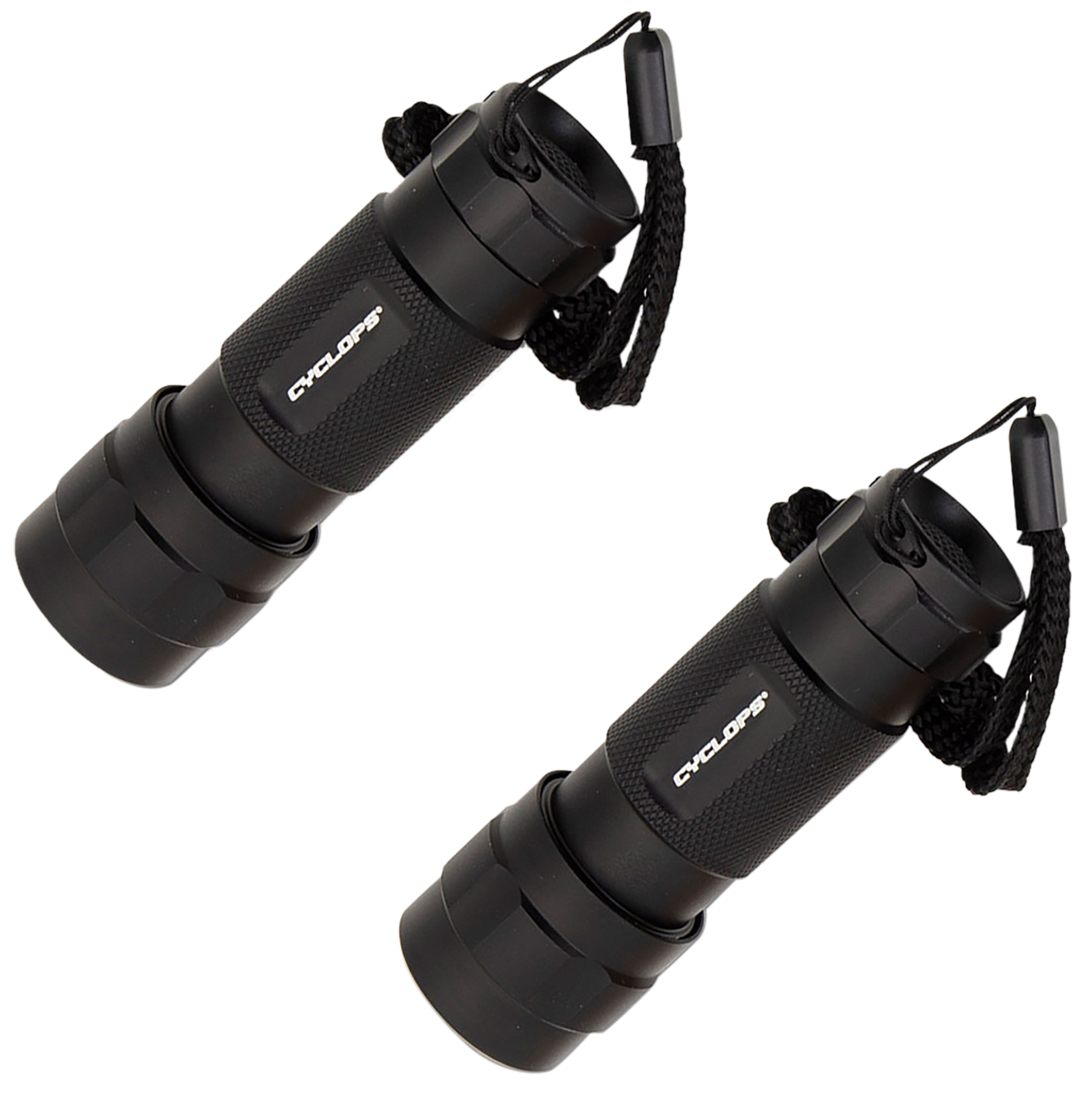 Cyclops 14 LED Flashlight 80 Lumen Aluminum AAA Battery 60m Beam