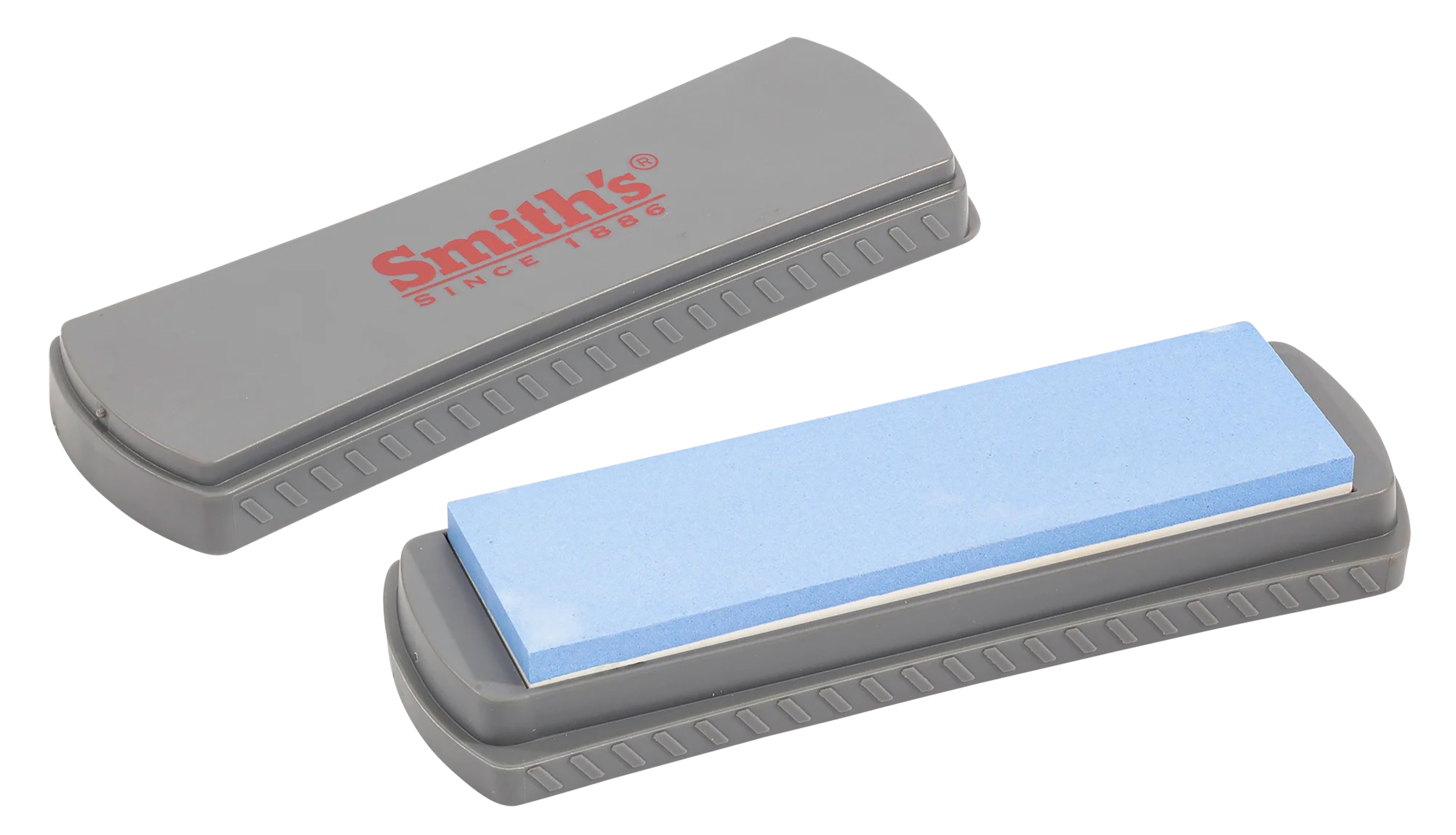 Smiths Products 51314 DualGrit Double-Sided Whetstone 6" Grit Sharpener Medium Gray