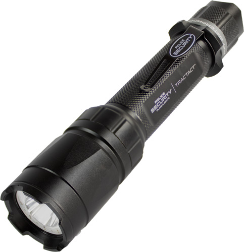 Police Security Flashlights Trac Tact LED Flashlight 350 Lumens Black