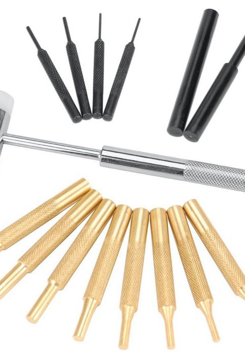 WHEELER HAMMER/PUNCH SET W/CASE