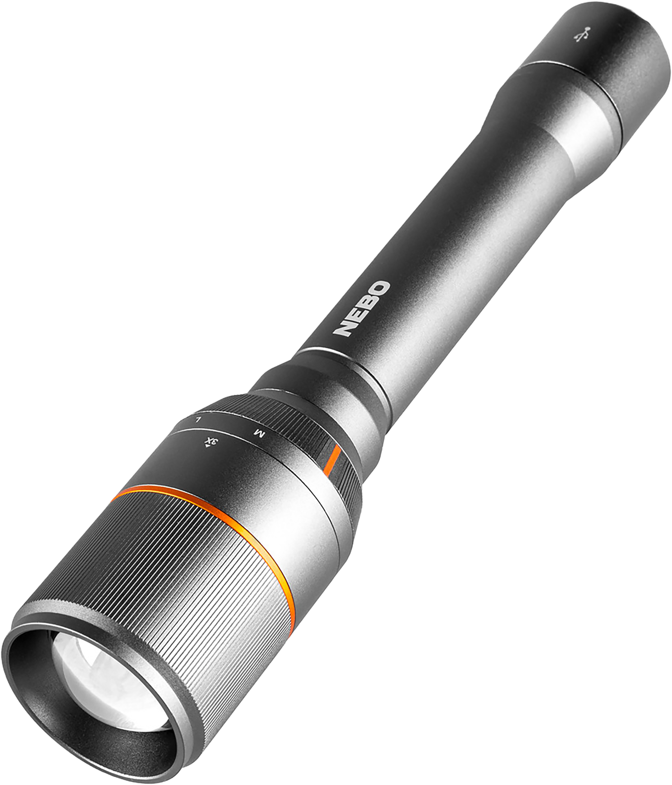 Alliance Consumer Group Nebo Davinci 5000 Lumen Gray Rechargeable Flashlight IP67 21700 Battery
