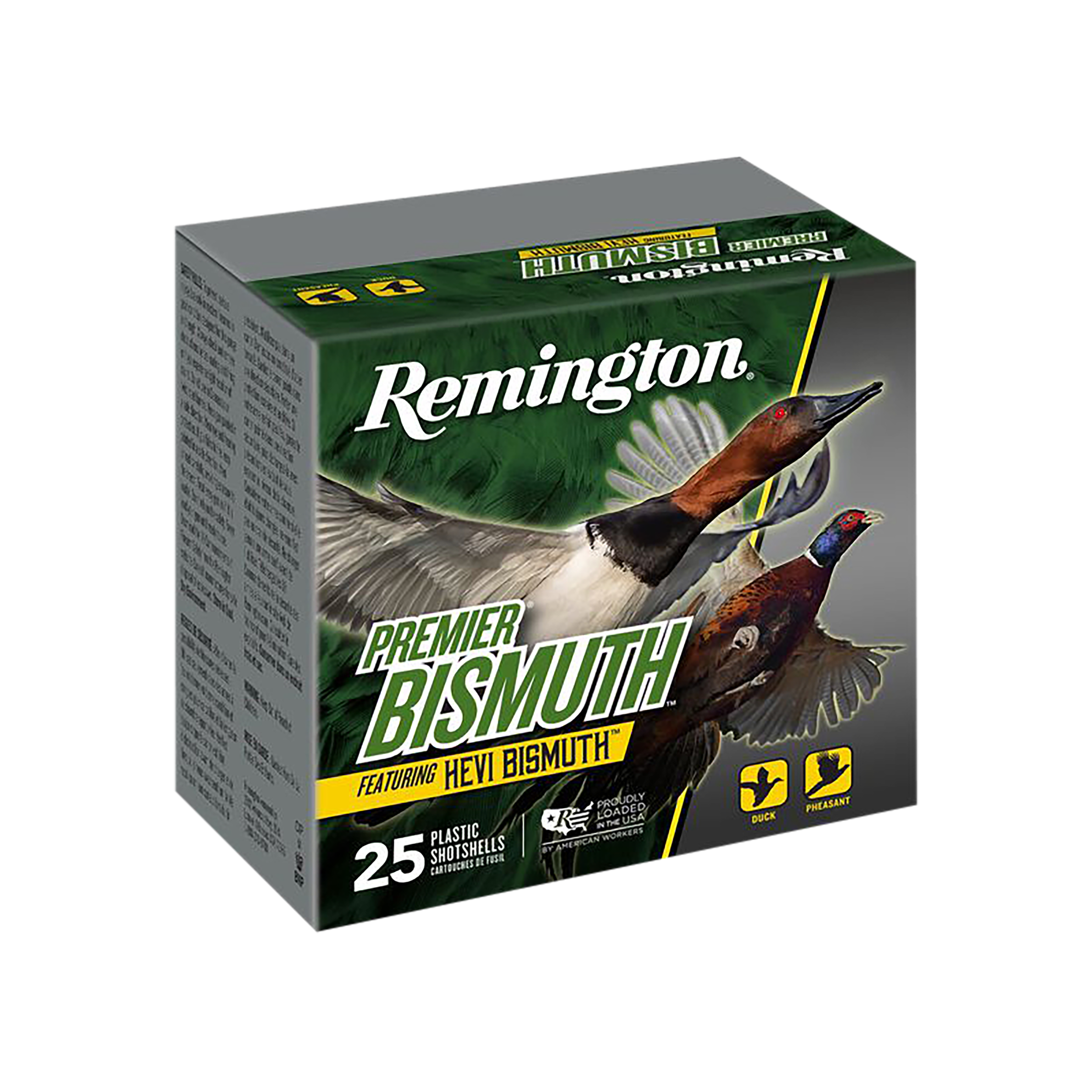Remington Ammunition R20503 Premier Bismuth  12Gauge 2.75" 1 1/4oz 2Shot 25 Rounds