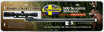 Mossberg 500 Slug Barrel & Scope 20 ga. 24 in. Blue