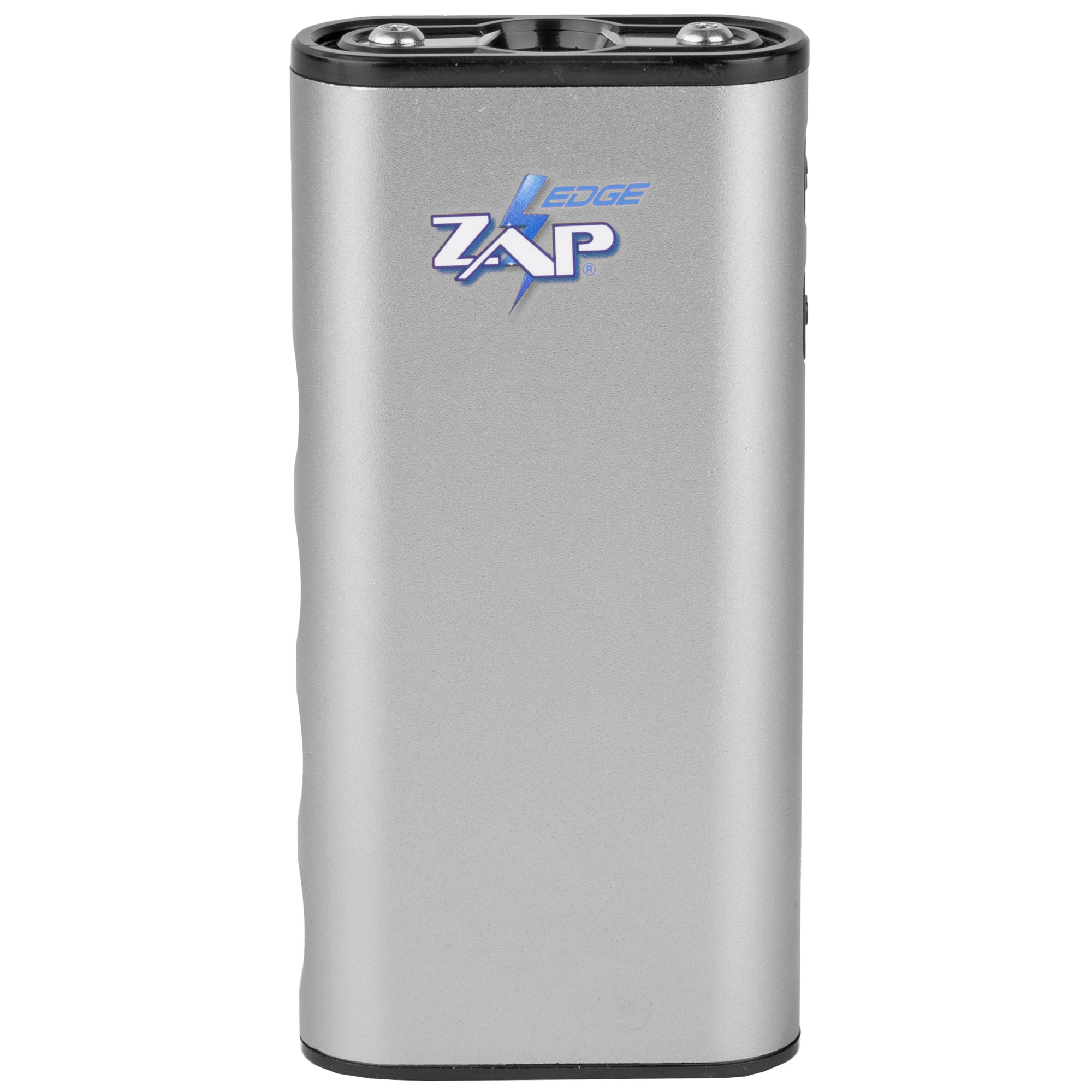 Personal Security Products Zap Edge Rechargeable USB Power Bank LED Stun Gun 950K Grey