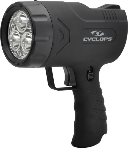 Cyclops Sirius 500 Lumen Hand LED Spotlight Dual Recharge Proximity and Long Range LED