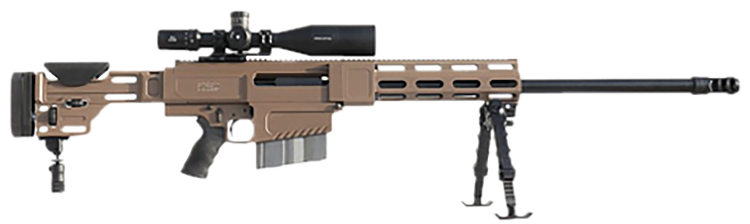 HM Defense HM50B250BMGFDE HM50B2 Gen 2 10+1 29.25" .50 BMG FDE Tactical Super Ambi Grip