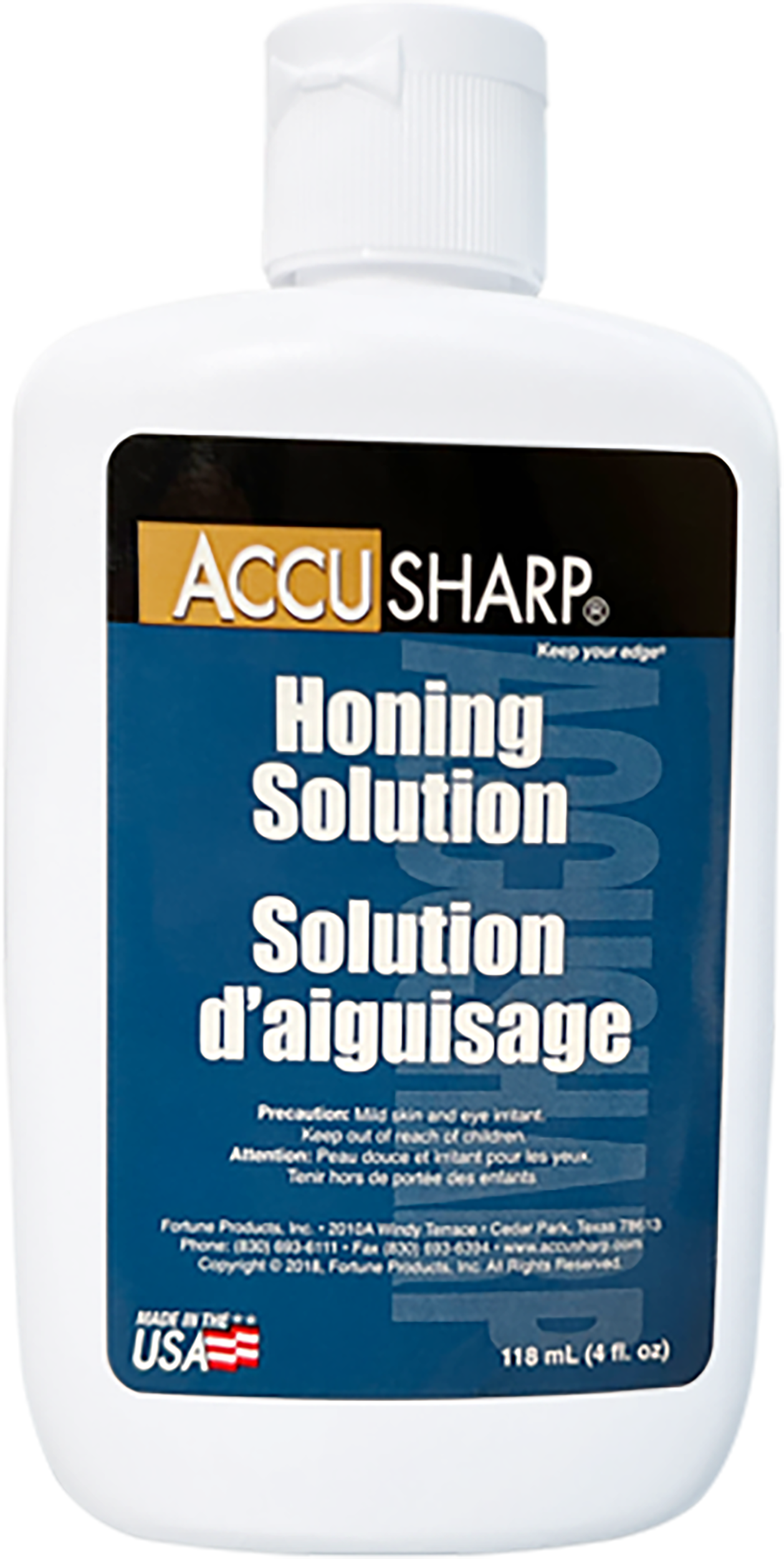 AccuSharp 068C Honing Solution  4 oz Bottle