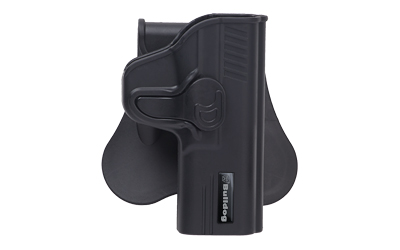 Bulldog RRSWMP Rapid Release Holster w/Paddle OWB Black Polymer Fits S&W M&P Right Hand - RRSWMP - 672352011159