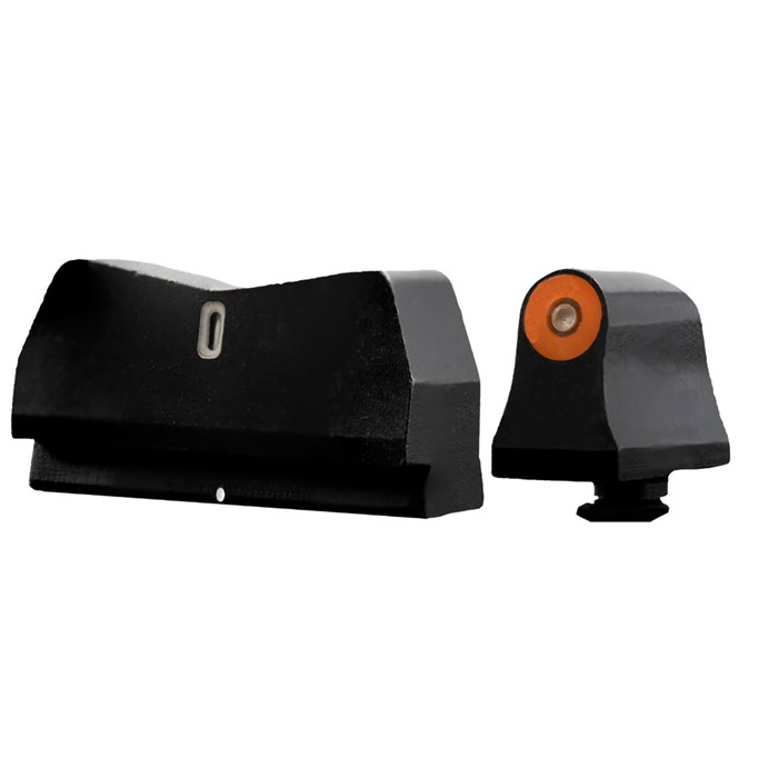 XS Sights DXT2 Big Dot Pistol Suppressor Sights Orange Glock 17/19/22/23/24/26/27/31