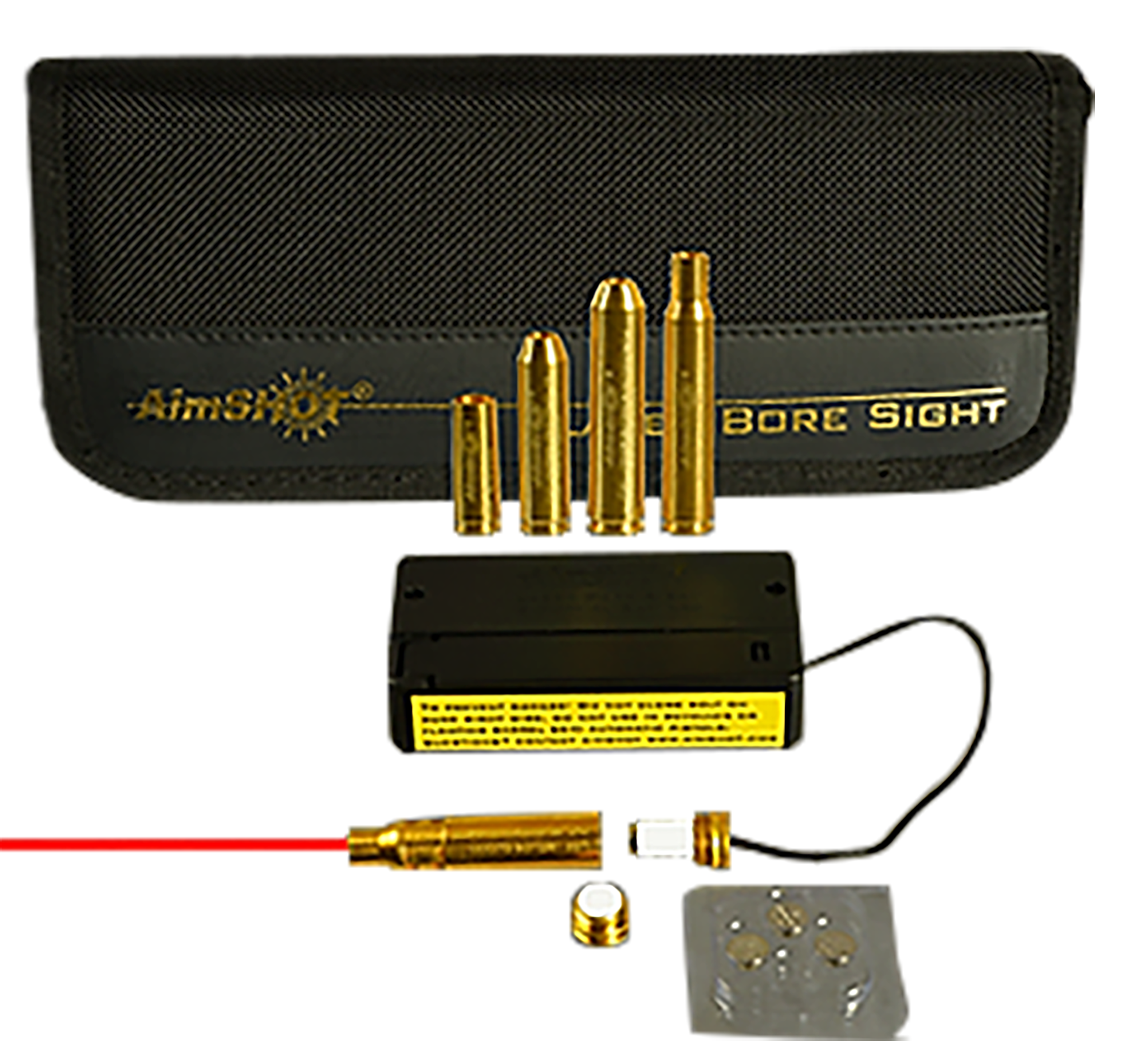 AimShot Modular Rifle Boresighter Kit 243 308 Win 7.62x54mm Chamber Brass AR243 AR3006 Arbors Laser