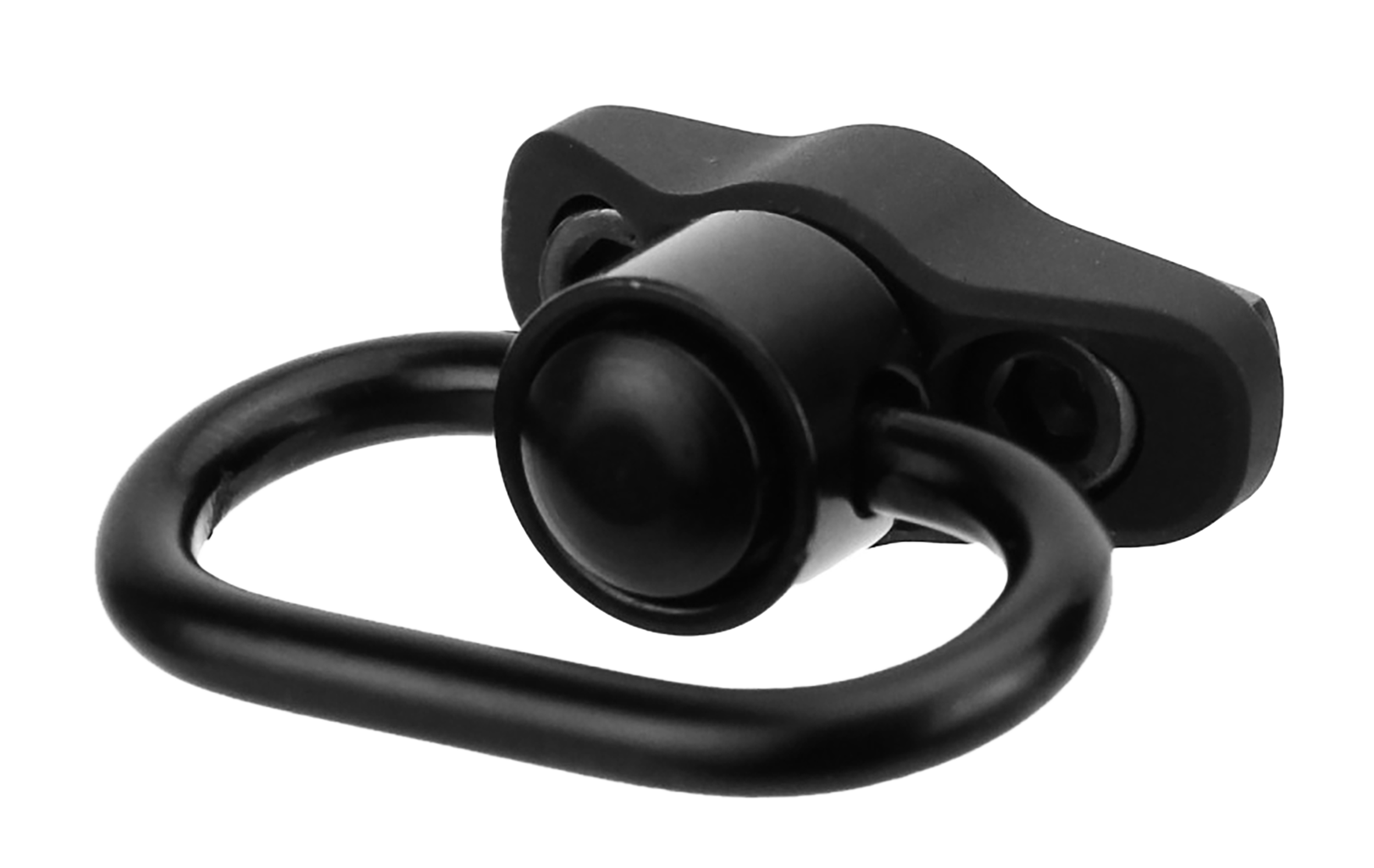 TacFire MAR124OD MLOK QD Sling Mount w/QD Sling Swivel  Black Push Button Multi M-LOK