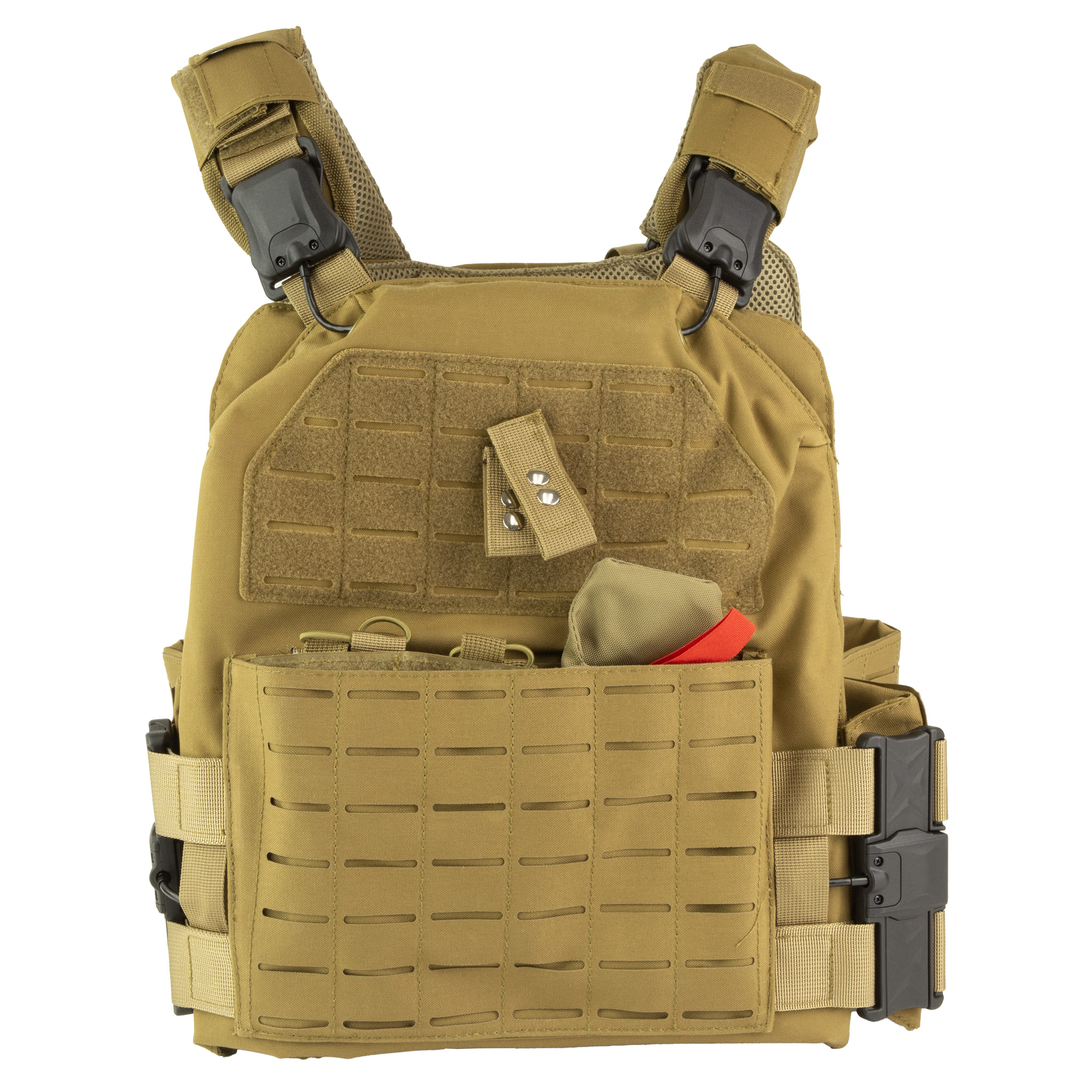 NCSTAR QR LC PLATE CARRIER 2XL TAN - CVLCQRL3055T - 848754017246