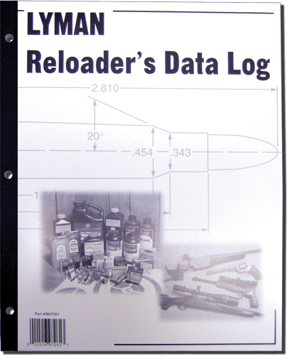 Lyman Reloaders Data Log - 9847261 - 011516972613