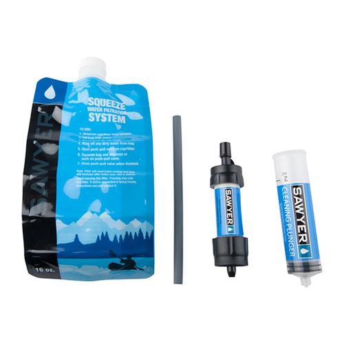 Sawyer MINI Water Filtration System Blue