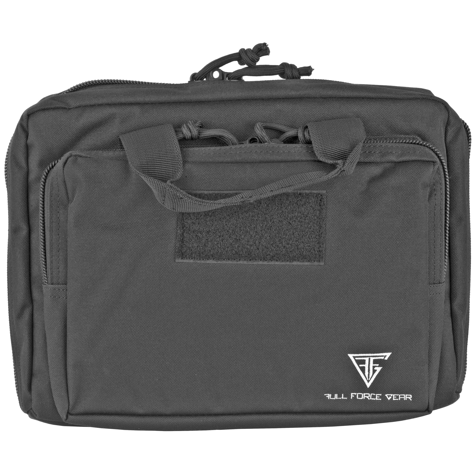 Full Forge Gear Cat-2 Double Pistol Case - Black | 12"x10" - 21-402-C2B - 752334900302