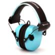 Pyramex VGPME26 Venture Gear Sentinel Muff Polymer 26 dB Over the Head Powder Blue/Black Adult 1 Pair