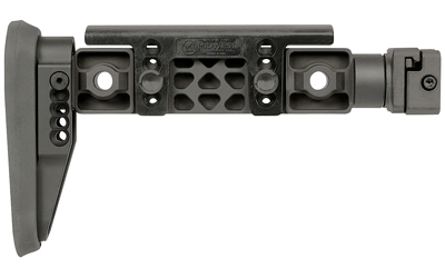 Midwest Industries Alpha Fixed Beam Synthetic Side Folding Stock Adjustable Cheekrest - MIALPHAFBSF - 812102034254