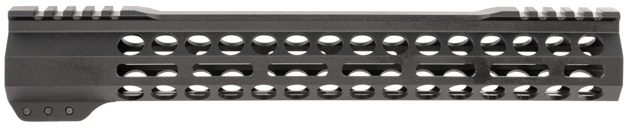 Bowden Tactical J1355313C Cornerstone Competition Handgaurd 13" M-LOK with Competition Top, Made of Black Anodized Aluminum Includes Barrel Nut for AR-Platform