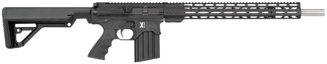 Rock River Arms XBT31521 LAR-BT3 Varmint 308 Win 20+1 20" Stainless Bull Barrel, Black Billet Rec, 17" M-LOK Handgaurd, OEM NSP-2 Carbine Stock, Hogue Overmolded Grip