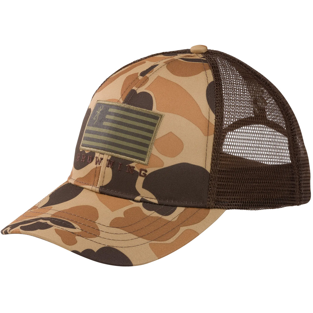 Browning Patriot Camo Cap Vintage Tan - 308176121 - 023614977148