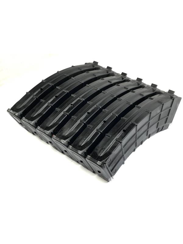 Zastava Arms AK-47 Polymer Magazine 30rd 6 Pack Steel Reinforced 7.62x39 BHO