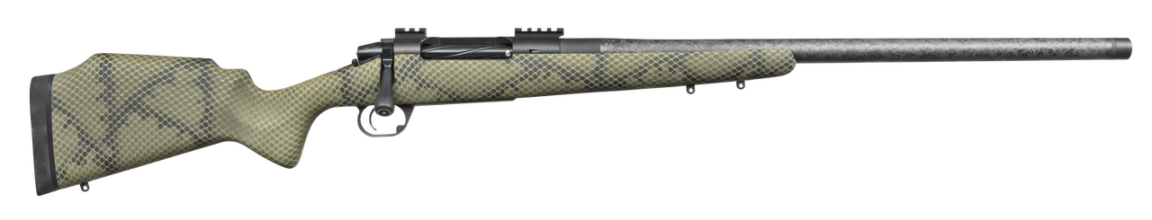 Proof Research 136409 Ascension  Full Size 7mm Rem Mag 4+1 24" Carbon Fiber Match Grade/Threaded Barrel Black Titanium Receiver TFDE Fixed Monte Carlo w/Raised Comb Stock
