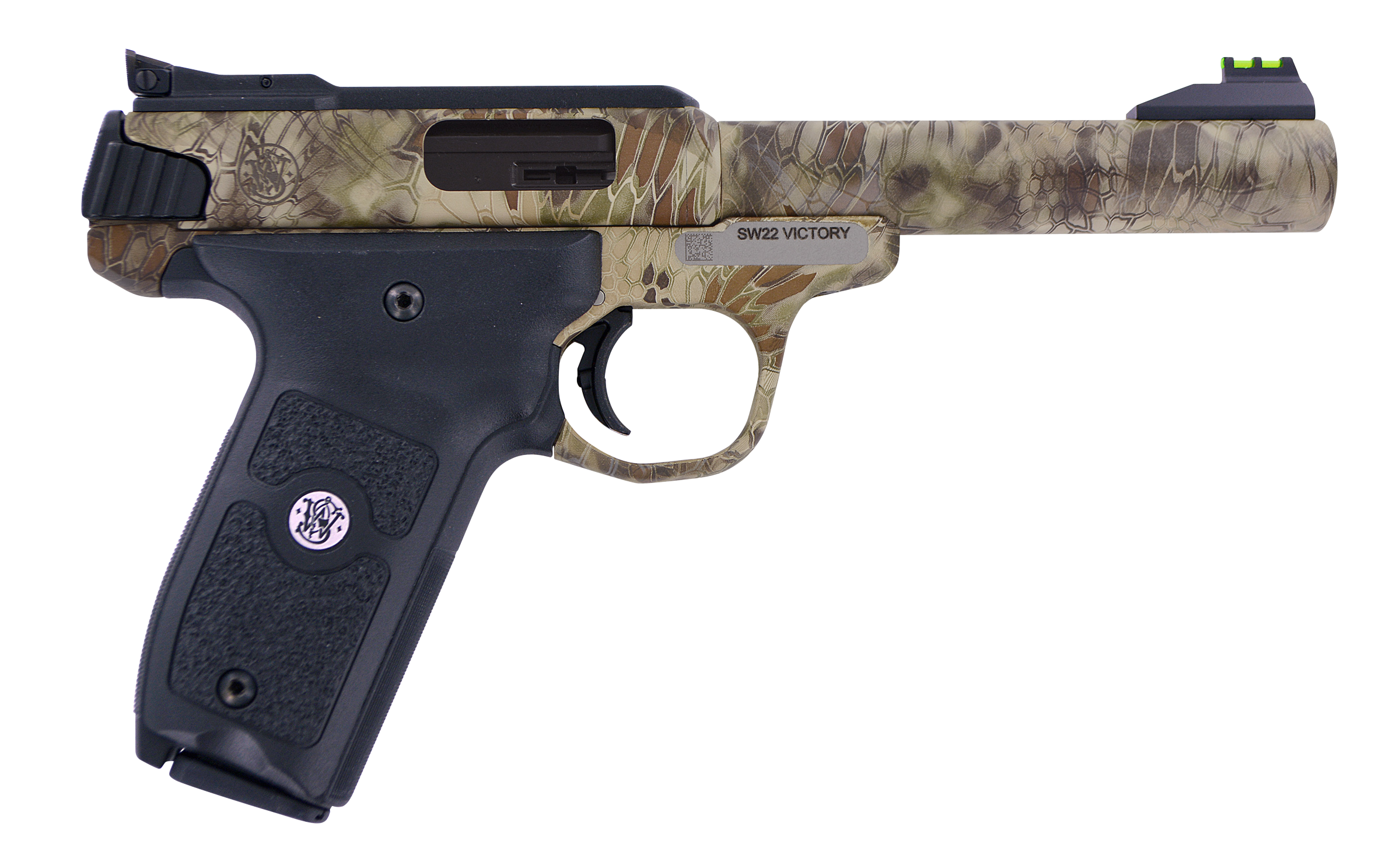 Smith & Wesson SW22 Victory 22 LR 5.50in 10rd Kryptek Highlander Smith & Wesson SW22 Victory 22 LR 5.50in 10rd Kryptek Highlander