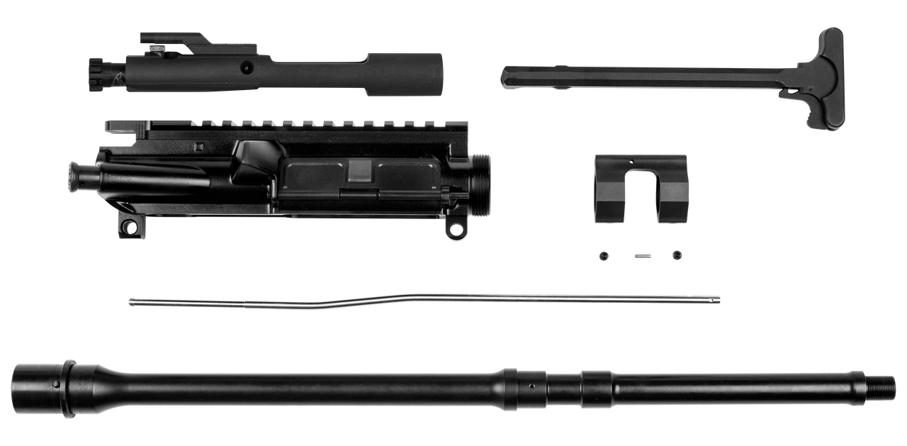 Alexander Arms KIT6516 Upper Parts Kits  6.5 Grendel 16" Black Cerakote Aluminum Receiver Stainless Steel Barrel for AR-15