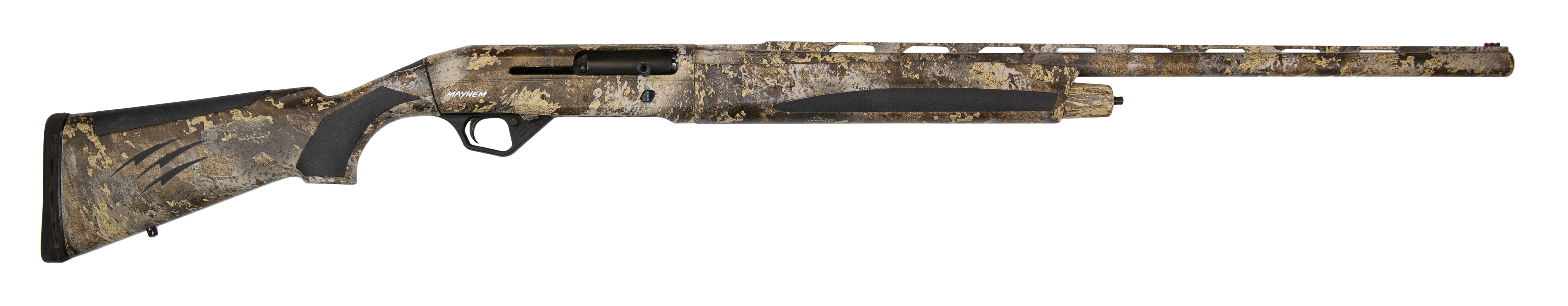Fierce Firearms FMPR12 Mayhem FX  12 Gauge 3.5" 5+1 or 3+1 28" Barrel, Overall TrueTimber Prairie Finish, Fixed with Max-Grip Synthetic Stock