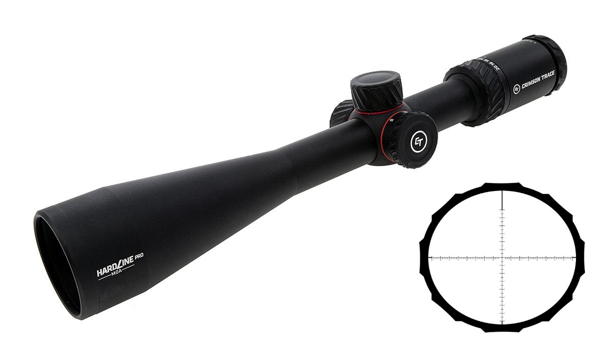 Crimson Trace Hardline Pro Rifle Scope 5-20x50mm 30mm Tube MR1-MOA FFP
