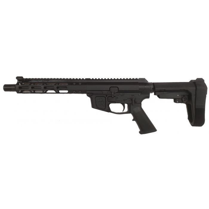 FM FM9 Billet AR15 Pistol - Black | 9mm | 8.5" Barrel | SBA3 Brace| Mag NOT Included