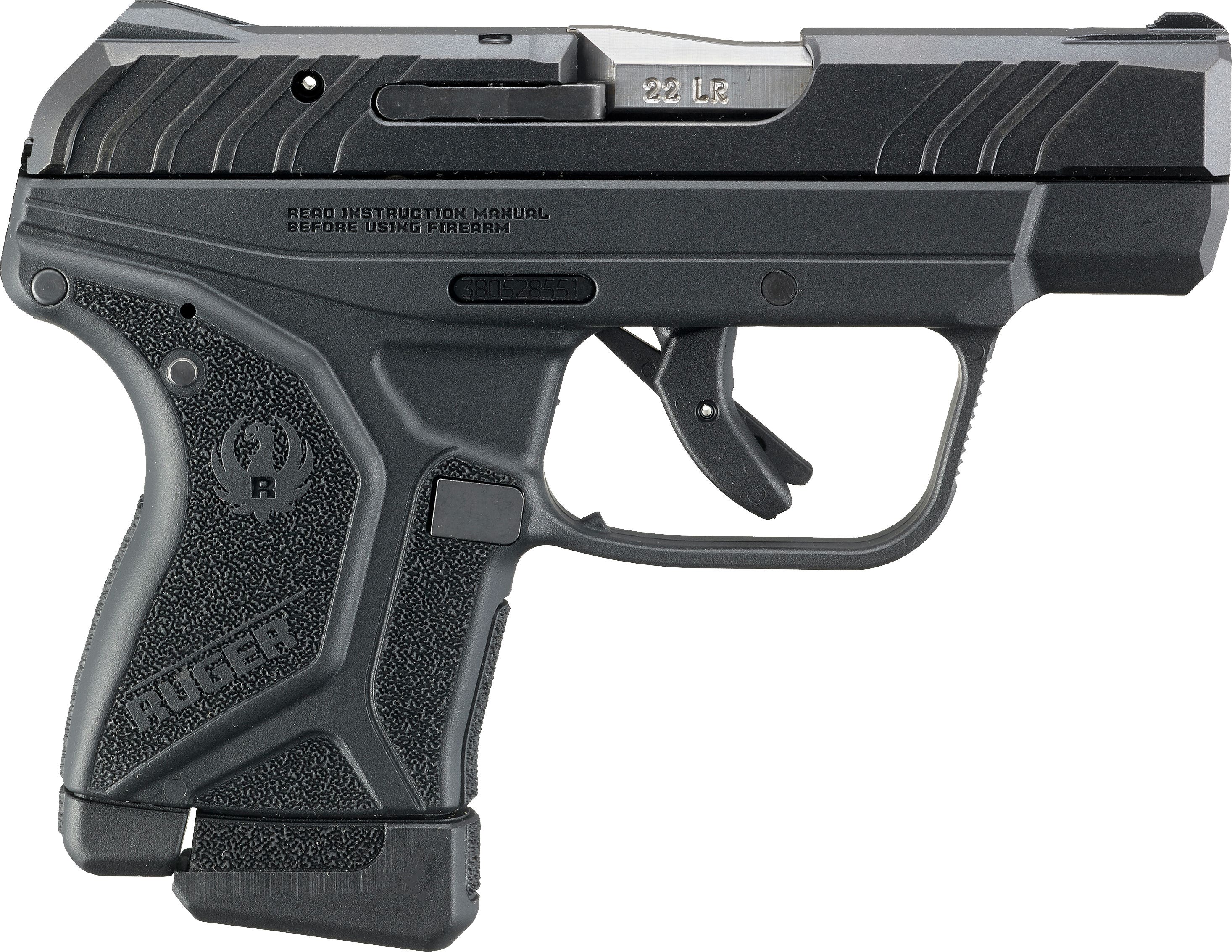 Ruger 13747 LCP II *CA Compliant 22 LR 10+1 2.75" Satin Stainless Barrel, Black Oxide Serrated Slide & Textured Polymer Frame/Grip, Lite Rack System - 13747 - 736676137473