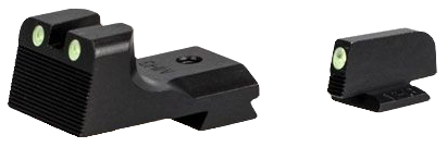 Kimber Mfg.,inc ML11230 1911 Ledged Night Sight Set  Green/Tritium Black Outline Front Sight-Green/Tritium Black Outline Rear Sight