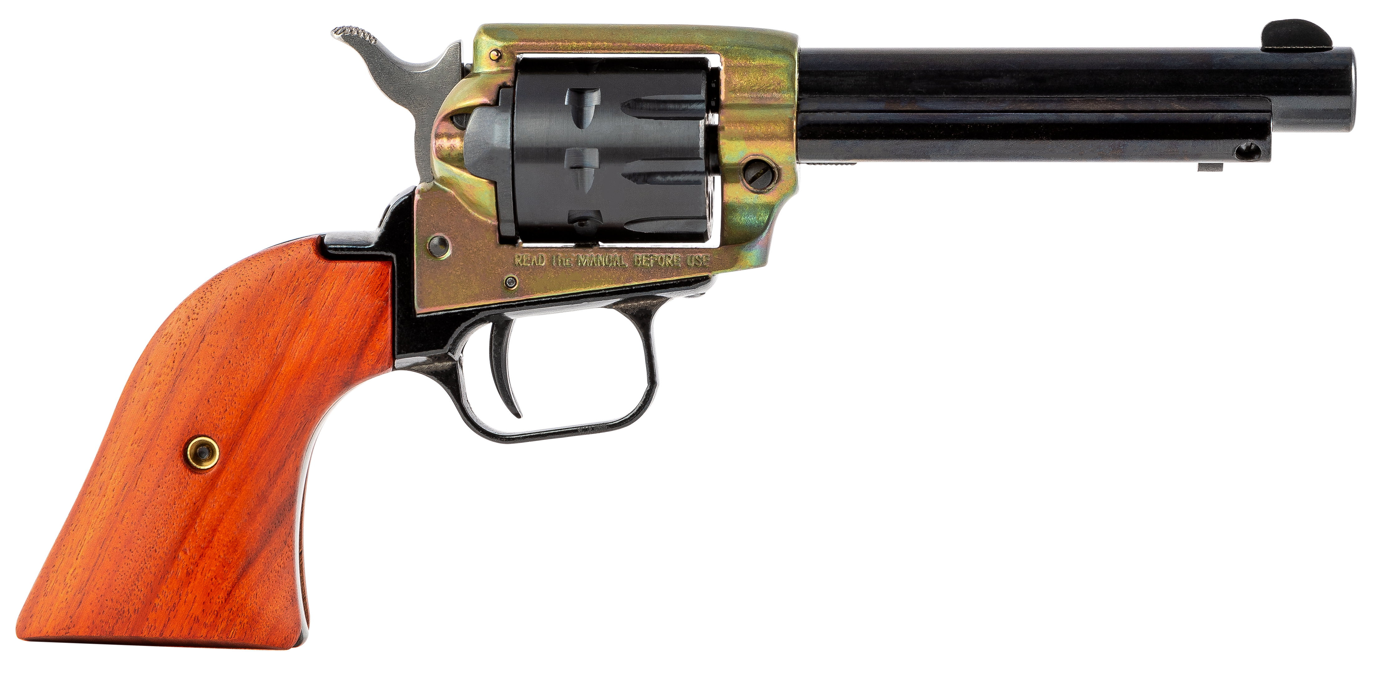 Heritage, Rough Rider, 22 Long Rifle, 4.75 inches, 9 Rounds, Case Hardened