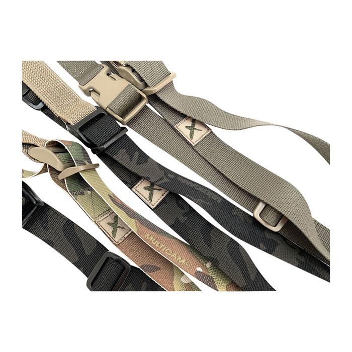 CARBINE SLING, TWO POINT ADJUSTABLE, MULTICAM BLACK