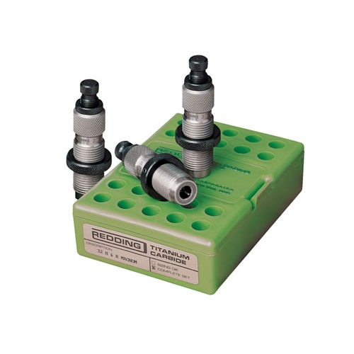 Redding Titanium Carbide Pistol Die Set 10mm