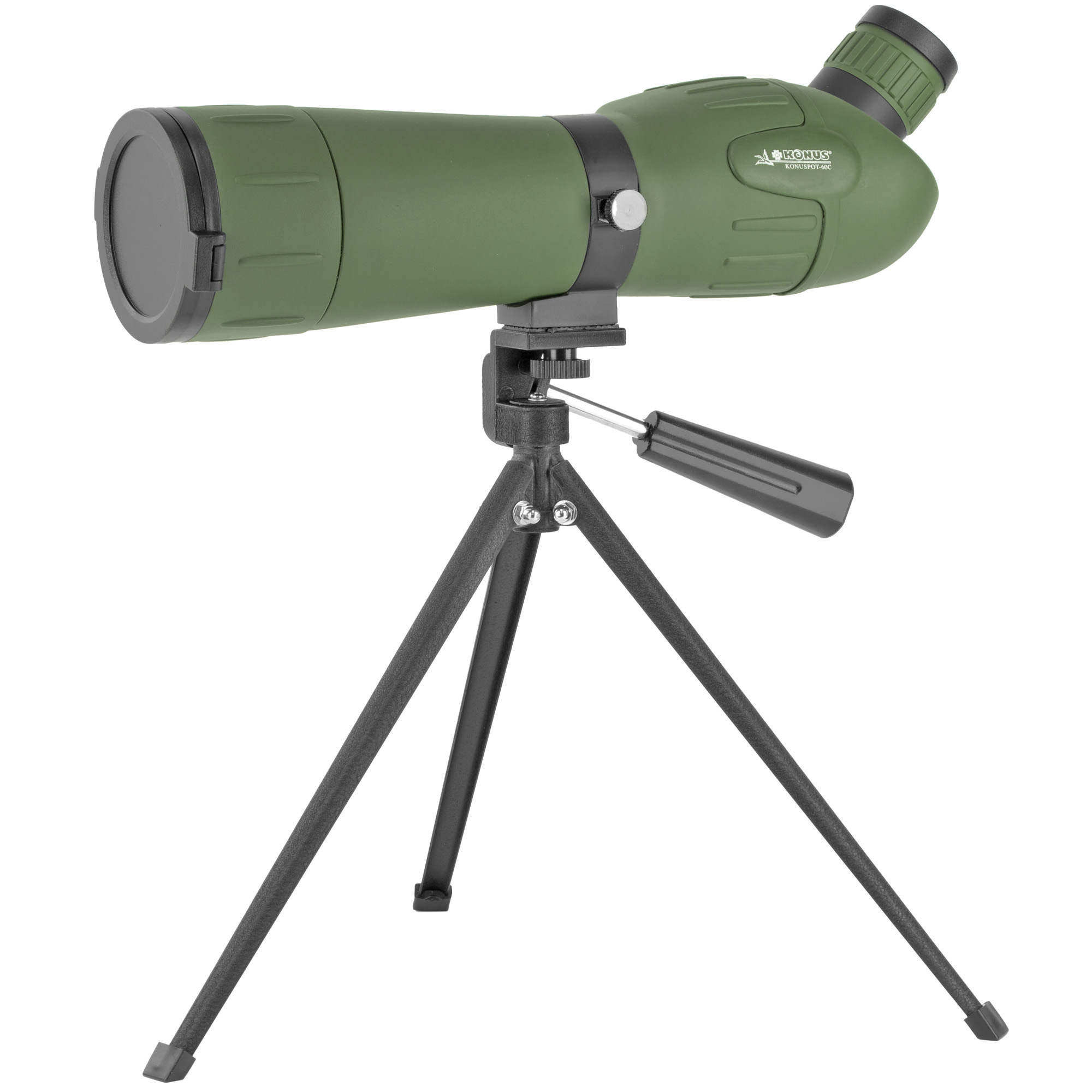 Konus Optics Konuspot 60C 20-60x60mm Green Straight Body Spotting Scope - 7125 - 698156071250