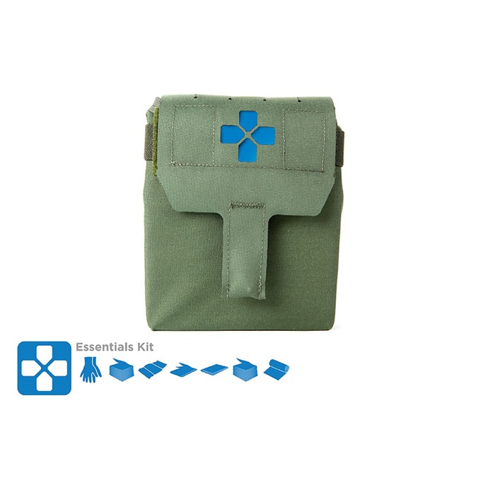 TRAUMA KIT NOW! ESSENTIAL SUPPLIES OD GREEN