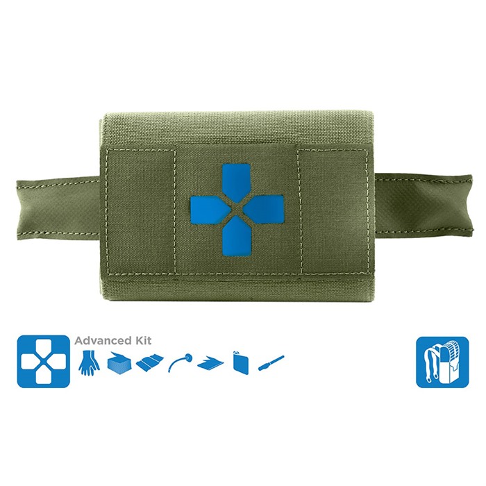MICRO TRAUMA KIT NOW! ADVANCED SUPPLIES MOLLE MOUNT ODG