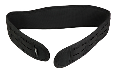 Laser Slim Grip Slotted Padded Belt - 33SLB2BK - 849954020999