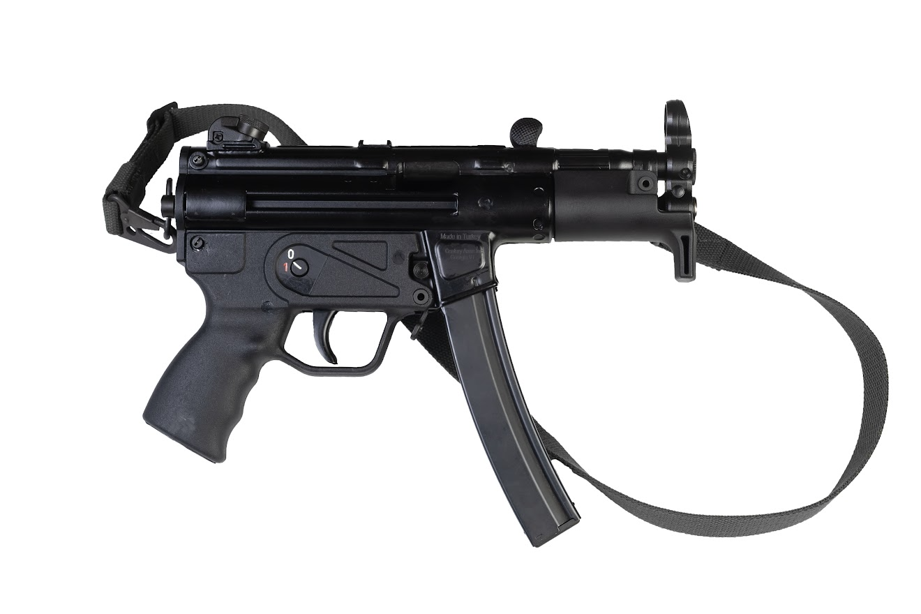 Century Arms AP5 Core 9mm Luger 4.5 Inch Barrel 30 Rounds Black Finish with Sling