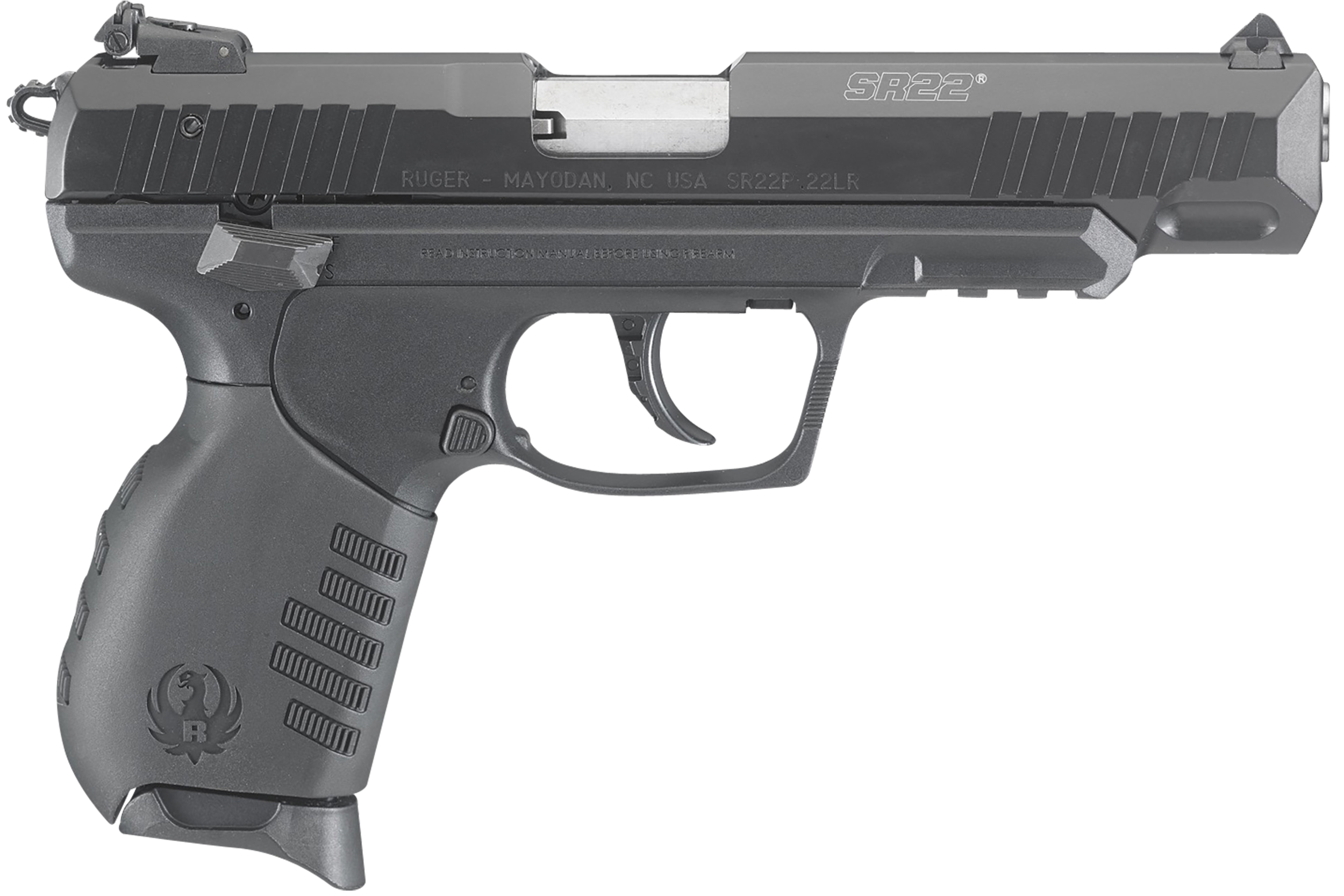 Ruger SR22 22 LR, 4.5in. Barrel, 10rd - Black (3620)