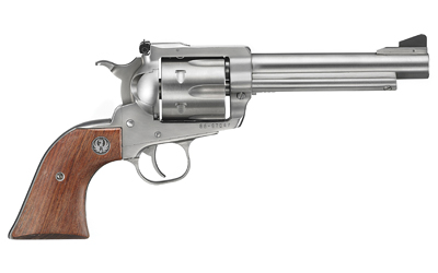 Ruger 0811 Super Blackhawk  Large Frame 44 Rem Mag/44 Special 6rd 5.50" Satin Stainless Steel Barrel, Cylinder & Frame, Hardwood Grip, Transfer Bar Safety, Exposed Hammer - 0811 - 736676008117