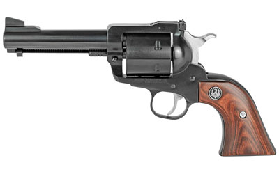 Ruger 0813 Super Blackhawk  Large Frame 44 Rem Mag/44 Special 6rd 4.63" Blued Alloy Steel Barrel, Cylinder & Frame, Hardwood Grip, Transfer Bar Safety, Exposed Hammer - 0813 - 736676008131