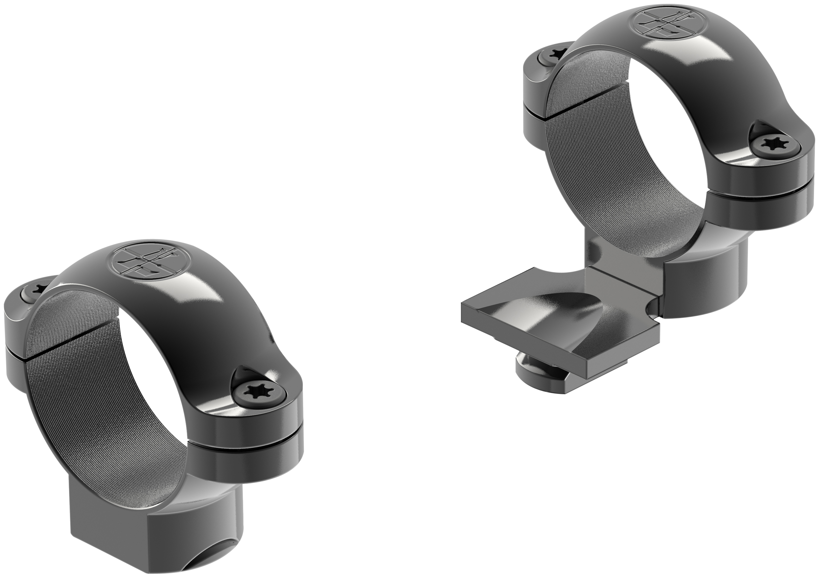 Leupold 1 Inch Extended Medium Scope Rings for Std Bases 30mm and 1 Inch Tubes