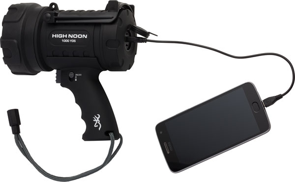 Browning High Noon Pro 1000 LED Spotlight Polymer Body 1800 Lumens