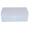 Berry's Mfg 411 Clear Ammo Flip Top Box  Holds 50 Rounds - .45/70 Govt